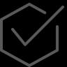 check-hexagon-1-512.webp